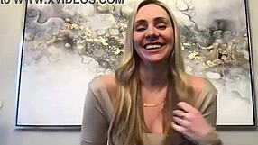 Wow, Check Out JJ - Fresh Blonde Tall Milf Model With Big Tits And Long Legs In Casting Interview!