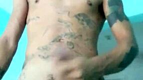 Magrinho showing his good toy in the living room at home