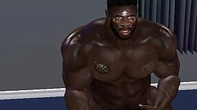 Clinton McDonald, ready to teach me your huge black dick?