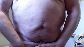 Hey, check out Chris taking a solo shower bath