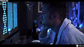 Mad Scientist Freezes and Fucks 18+ Lab Partner Until She Squirts