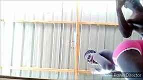 i finger fucked and deep throated her dirty mouth in hot pink shorts