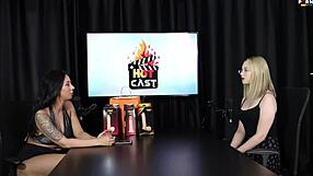 Catch the naughty interview packed with fun vibes featuring Vivan Lola and our beloved Vitória Beatriz in Porn Cast Brazil - Part 5. Watch on Sheer Red.