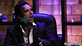 oh damn i cant believe these crazy goth teen sluts kenzie reeves kira noir and jane wilde shared a giant interracial dick in wild foursome banging