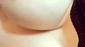 Excited Pregnant Slut with Huge Nipples