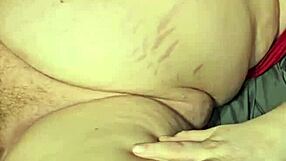 full body orgasm unfolds as she reaches intense solo climax with moans