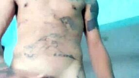 Magrinho showing his good toy in the living room at home