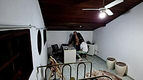 Student heads to teacher's office for a test but gets seduced into wild sex!