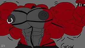 Wendy Shows Off Impressive Muscle Growth in Bodybuilder Session