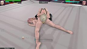 i remember that intense wrestling match where hr2 chase tales went up against honoka in the ring