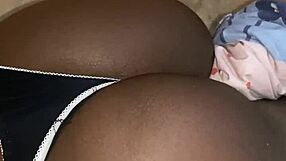 aline spreads her ass wide on my bed - come see the action!