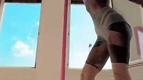 Exotic Anuskatzz Shows Athletic Fitness In Heels Pole Dance Compilation