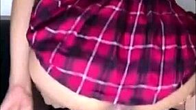 After University Party She And Best Friend Kiss Passionately In Bathroom