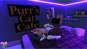 Viper fucking candy her demi-human kittens