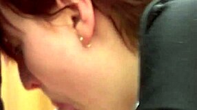 Exclusive Redhead Carla's Hot Pussy Meets Mature Man's Thrust in Steamy European Encounter