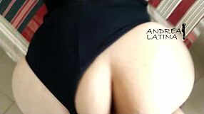 Cute Nympho Teases With Strip And Twerk Before Wet Pussy Play And Tattoo Show