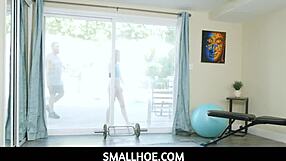 Hey, smallhoe lily glee is that petite teen pornstar who can't resist her fitness instructor's huge cock! 😏