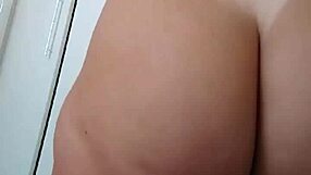 I can't believe how I'm dancing totally naked, showing off my ass and tits like this!