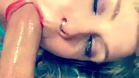 Amateur Milf Gives Close-Up Deepthroat Blowjob With Sloppy Sucking And Spitting