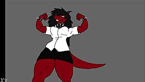 Wendy Shows Off Impressive Muscle Growth in Bodybuilder Session