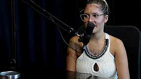 Hey, check out this beautiful redhead Latina in her first casting show – she rocked it with sexy see-through lingerie and toys! 🔥💦