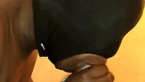 i love sucking on that big black cock, deepthroating it like a total ebony slut.