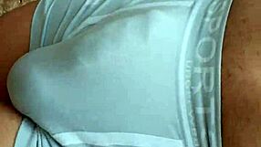 Can You Handle This Outdoor Hardon Bulging In Tight Shorts For Public Tease?