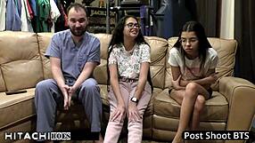 Freshman Gets Mandatory Hitachi Orgasm From Doctor-Tampa - Angel Santana