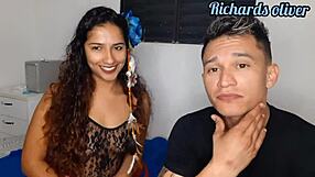 afrodithe nympho gets multiple orgasms in massage and doggystyle fuck