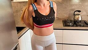 Russian Stepmother Fucks Stepson In Missionary And Doggystyle To Keep Cheating Secret From Husband. Amateur Video Features Big Tits And Moans.