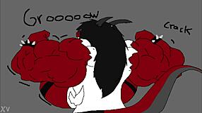 Wendy Shows Off Impressive Muscle Growth in Bodybuilder Session