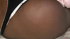 aline spreads her ass wide on my bed - come see the action!