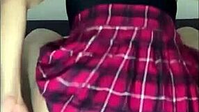 After University Party She And Best Friend Kiss Passionately In Bathroom