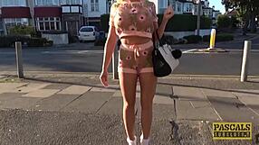 Why is Cindy Sun getting humiliated and face fucked by her master's big cock in bondage