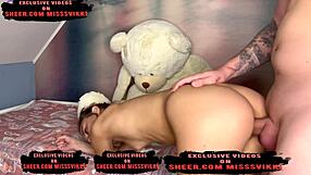 Fucking my petite stepsister hard with creampie while parents are away - her perfect body takes it all!