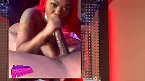 I Feel So Emotional With This Ebony Blowjob And Cumshot Under The Stars