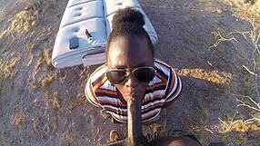 cali head queen delivers the sloppiest blowjob compilation with colombian flair outdoors