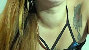 Trying on Lycra Panties and Masturbating for My Fan