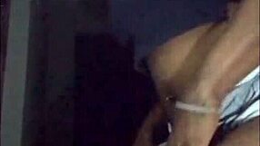 Hey, check out the next door ebony milf in shorts flashing her tits in this preview.