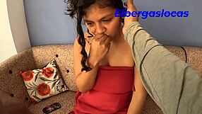 i pay the rent with my body now, letting him follo me in anal creampie roleplay as his cute latina wife in costume.