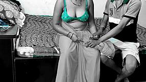 Super sexy horká bhabhi přistihla devara samotného v pokoji na creampie ošukání