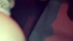 Ruiva novinha takes cumshot on face from two older guys at gloryhole in swing house