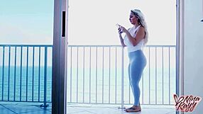 Curvy NYMPHO Nina Kayy BOUNCES On BIG Black COCK In OILED Massage. She RIDES And SUCKS Until FACIAL CUMSHOT!