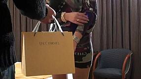 i'm overwhelmed with desire as this latina milf in lingerie gets facial cumshot from intense action