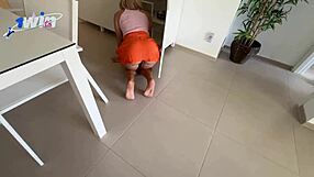 Stepsister gets wild plowing multiple orgasms from deepthroat blowjob and creampie in part two