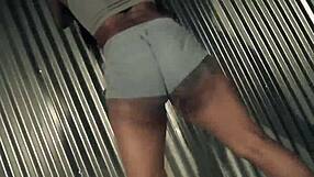 Ebony Ass Shaking And Twerking In Ripped Clothes