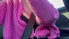 MILF อิตาลี Artemisia Love ร่านโชว์นมใหญ่ฉ่ำขับรถ