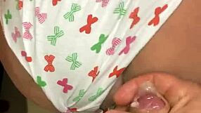 Horny stepdad waits for wife to leave then fucks the cute brunette's sex toy ass!