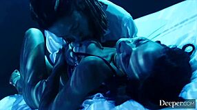 gorgeous brunette sarah illustrates bends over for big black cock deepthroat doggystyle riding facial in lingerie