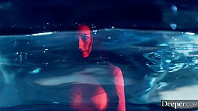 gorgeous brunette sarah illustrates bends over for big black cock deepthroat doggystyle riding facial in lingerie